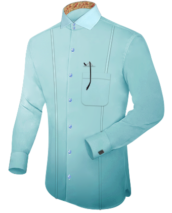 Menshirts with Italian Collar 2 Button