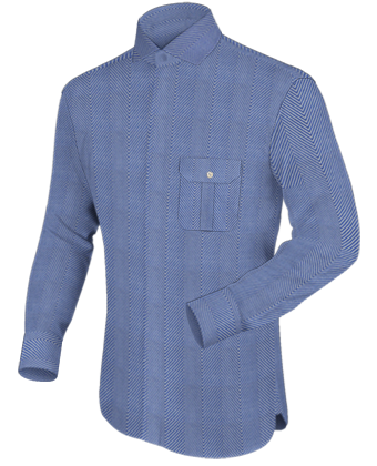 Shirt Maker with Italian Collar 1 Button