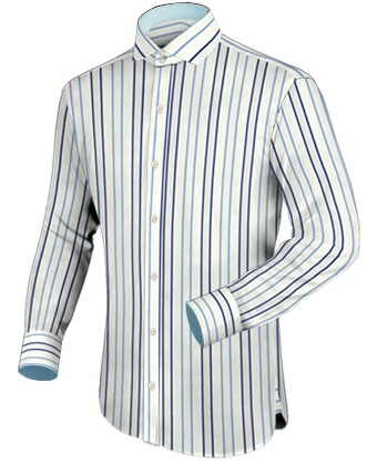 Penny Collar Shirt with Italian Collar 2 Button