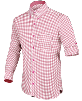 Pinpoint Oxford Dress Shirt with Button Down
