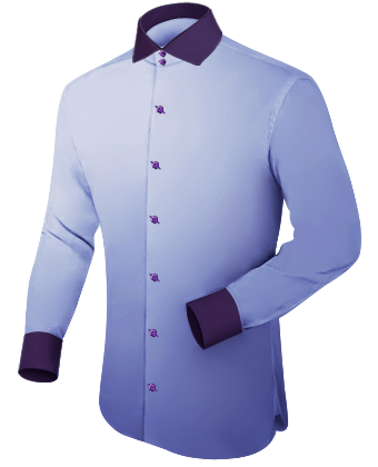 Makes Collar Pin Shirts with Italian Collar 2 Button