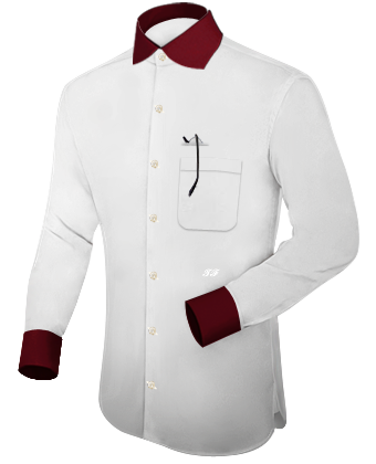 Matching Shirt And Tie with English Collar