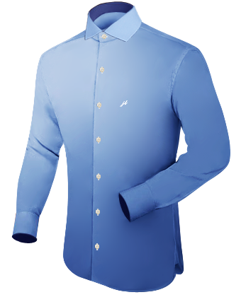 Men 16 Collar 37 Sleeve Shirts with Italian Collar 1 Button