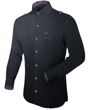 Men Shirt Cheap with Italian Collar 2 Button