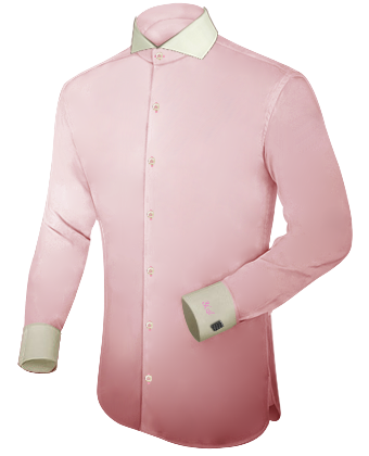 Quality 100 Percent Cotton Shirts with Cut Away 1 Button
