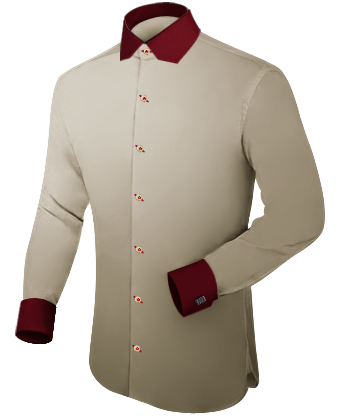 Mens Fitted Shirts Canada with Modern Collar