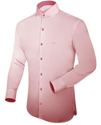 Mens Golf Shirts with Italian Collar 1 Button