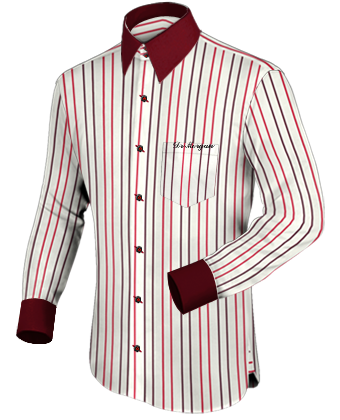 Mens Shirt Deals Uk with French Collar 2 Button