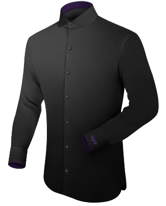 Mens Tab Shirts with Italian Collar 2 Button