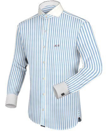 Non Iron Casual Shirts with Cut Away 1 Button