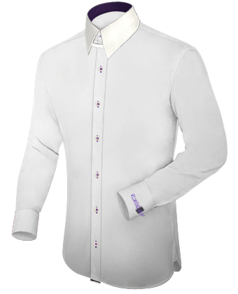 Number 1 Dress Shirt with Tab