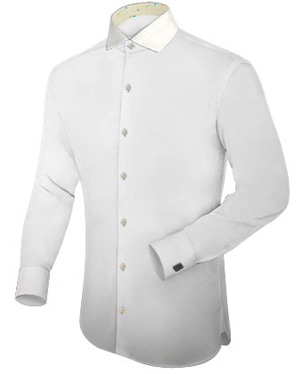 Open Collor Shirts For Men with Italian Collar 1 Button
