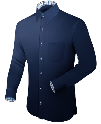 White Short Sleeve Shirt with Italian Collar 1 Button