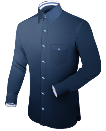 Cutaway Collar Shirts with Cut Away 2 Button