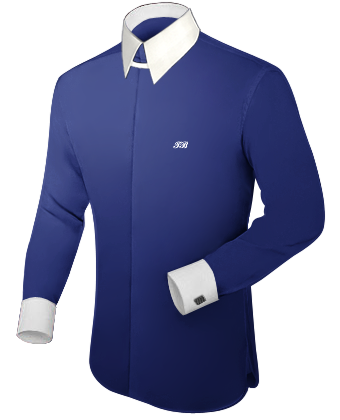 Purple Shirt And Tie Set with Tab