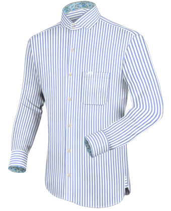Quality Shirts For Men with Italian Collar 2 Button