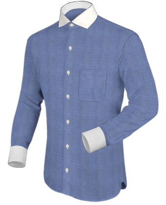 Shirt Collars with Italian Collar 1 Button