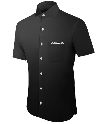 Shirt And Tie Color Combinations with Italian Collar 1 Button