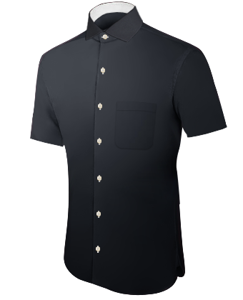 Shirt And Tie Combos with Italian Collar 1 Button