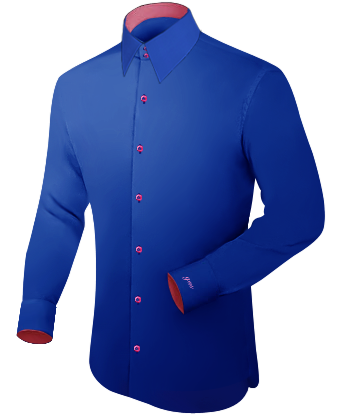 Shirt Sizes with French Collar 2 Button