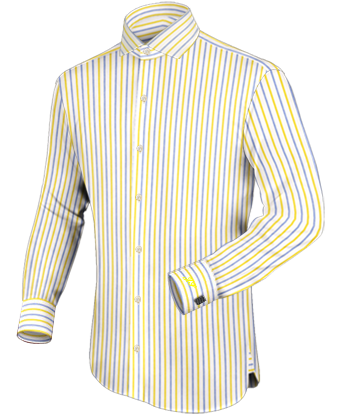 Shirt Type For Wedding with Italian Collar 1 Button