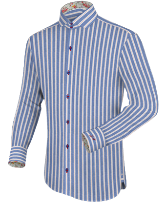 Shirt Uk with Italian Collar 2 Button