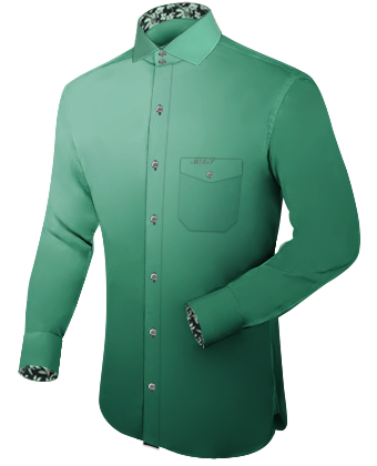 Shirts Collar Types with Italian Collar 2 Button