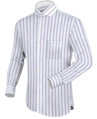 Shirts For Men London with Italian Collar 2 Button