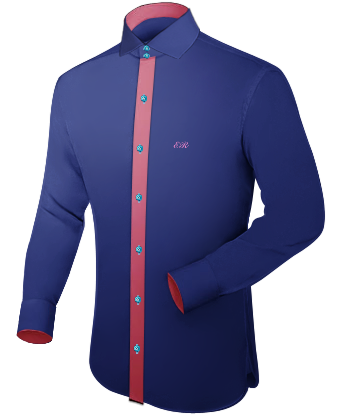 Shirts Makers In Montreal with Italian Collar 2 Button