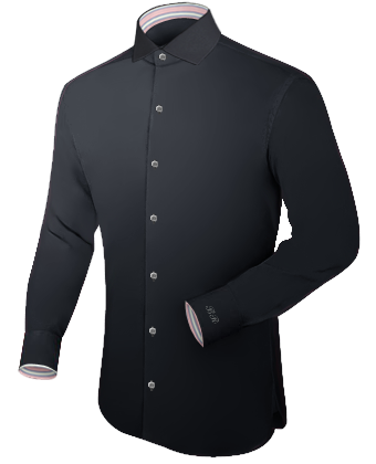 Shirts With Shorter Arm Length with Italian Collar 1 Button