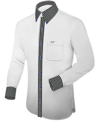 Short Sleeve Dress Shirts For Men with Button Down