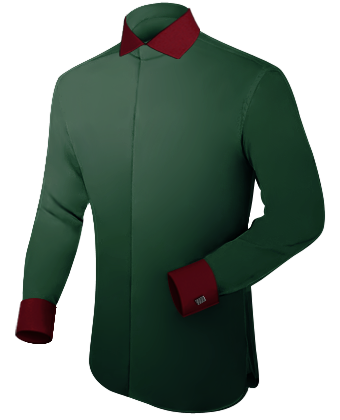 Short Sleeve Dress Shirts Size 19 with Italian Collar 1 Button