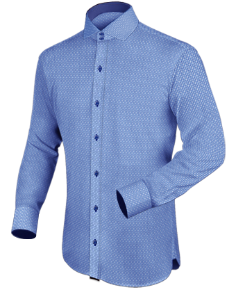 Slim Fits Shirts with Italian Collar 2 Button