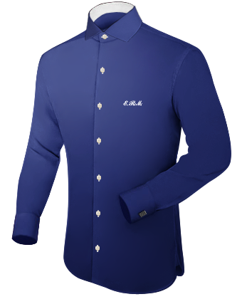 Slimfit Men Shirts with Italian Collar 1 Button