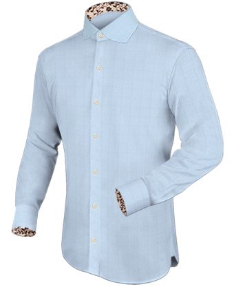 Stocks White Button Down Shirts with English Collar