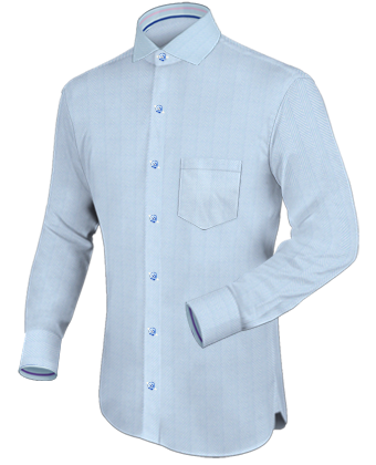 Tailerd Shirts with Italian Collar 1 Button