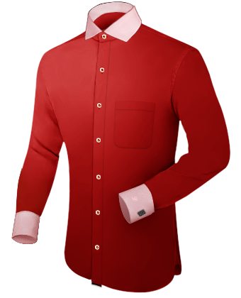 Taylor Made Shirts Online Sweden with Italian Collar 1 Button