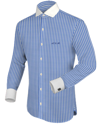 The Collarless Shirt Company with Italian Collar 1 Button