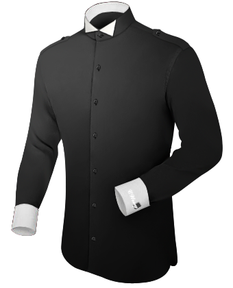 Two Ply Dress Shirt with Tuxedo