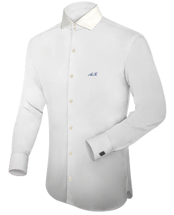 Uk Mens Dress Shirt Online Sale with Italian Collar 2 Button