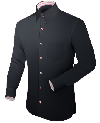 Vintage Mens Size 18 Shirts with French Collar 2 Button