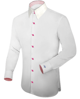 Wedding Shirts For Boys with French Collar 2 Button