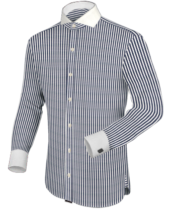 Online Shirt with Cut Away 1 Button