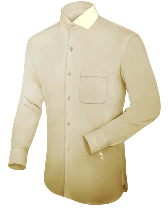 Custom Shirts Online with Italian Collar 1 Button