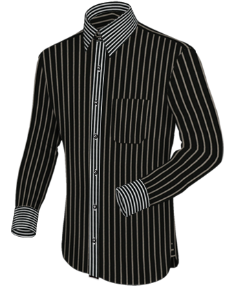 Dress Shirt Tailor with French Collar 2 Button