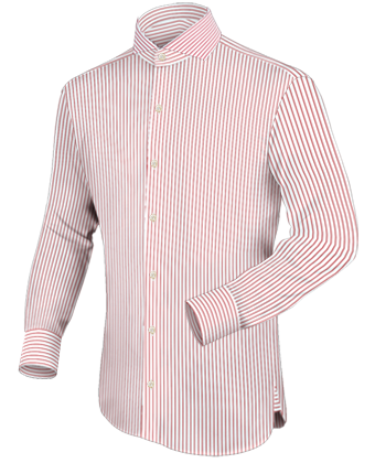 French Cuff Shirts with Italian Collar 2 Button