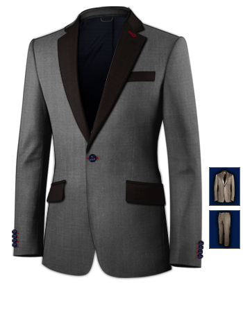 Linen Suits And Tailoring with 1 Button, Single Breasted