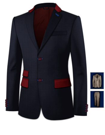 Ready Made Suit Goole with 2 Buttons, Single Breasted
