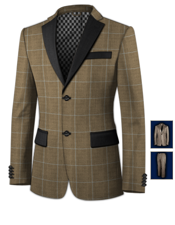 Suits Made To Measure London with 2 Buttons, Single Breasted