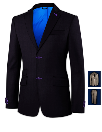 Suits And Tailoring 40 Single Breasted Suit with 2 Buttons, Single Breasted